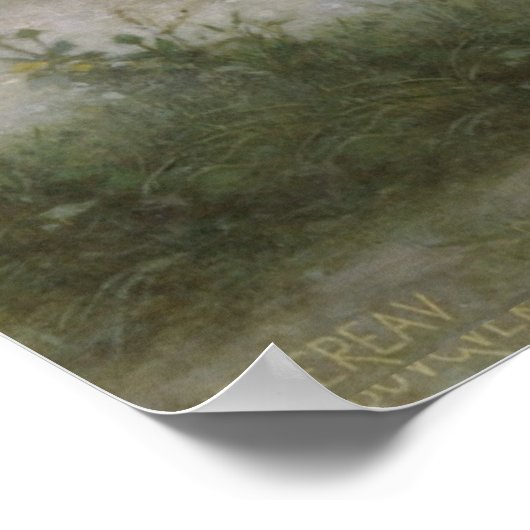 イエス、マリア、子羊は大きい。 ポスター (角)