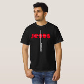 イエス – メンズティー Tシャツ (正面フル)