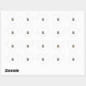 イエス・モノグラムイニシャル信仰イエス・モノグラムイニシャル ハートシール (シート)