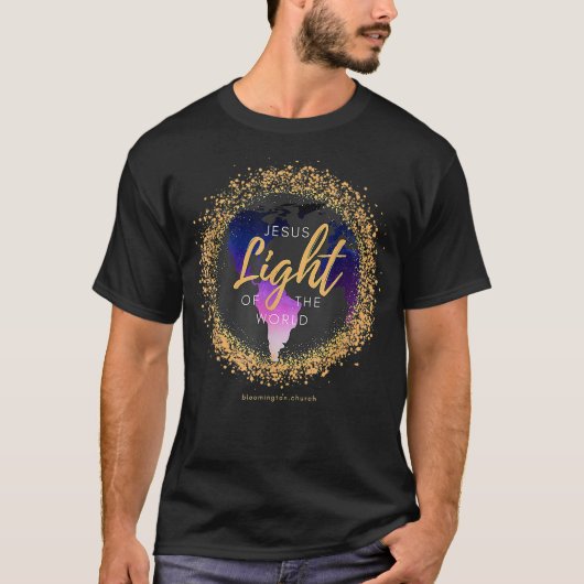 イエス・ライト・オブ・ザ・ワールド  Tシャツ (正面)