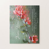 イエス·ライブス·春の花ス·バイブル·バース·イースター ジグソーパズル (縦)