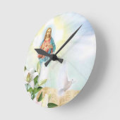 イエス ラウンド壁時計 (傾斜)