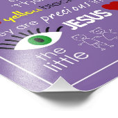 イエス・ラブズ・ザ・リトル・チルドレン子供部屋・アート フォトプリント            (角)