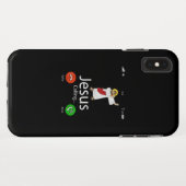 イエス・ラブ |イエス様の電話…キリスト教徒 Case-Mate iPhoneケース (裏面(横))