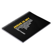 イエス・ラブ |イエス様は私の神であり、私の主である ノートブック (左側)