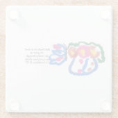 イエス・ラブ ガラスコースター (裏面)