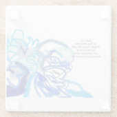 イエス・ラブ ガラスコースター (裏面)