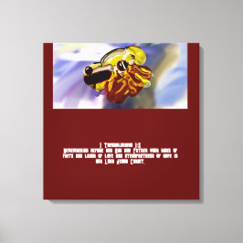 イエス・ラブ キャンバスプリント