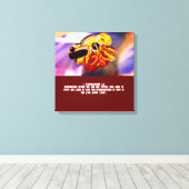 イエス・ラブ キャンバスプリント (インサイチュ (ウッドフロア))