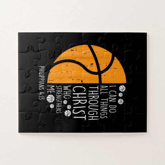 イエス・ラブ |キリストを通してすべてのことをすることができるのだ ジグソーパズル (横)