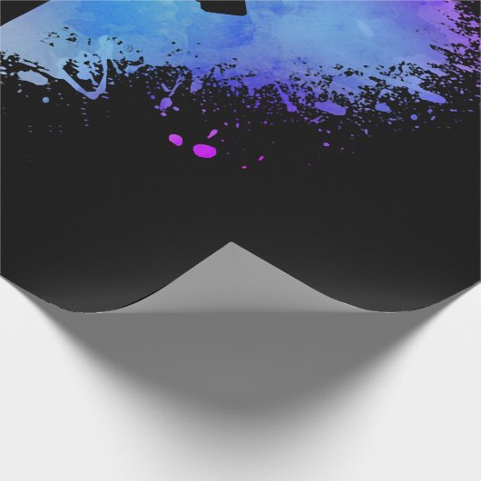 イエス·ラブ|キリスト教十字架愛ハート信仰 ラッピングペーパー (角)