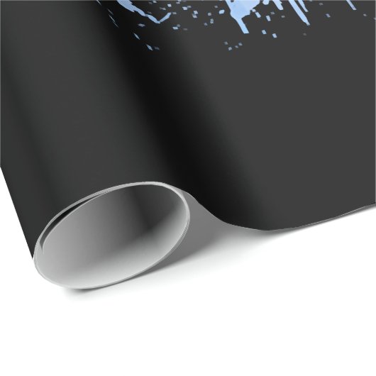 イエス·ラブ|キリスト教十字架愛ハート信仰 ラッピングペーパー (ロールコーナー)