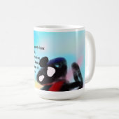 イエス・ラブ コーヒーマグカップ (正面右)