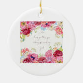 イエス・ラブ セラミックオーナメント (裏面)