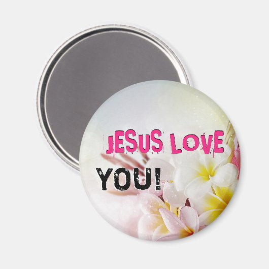 イエス・ラブ マグネット (正面/裏面)