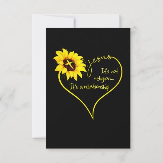 イエス・ラブ |宗教ではない人間関係 出欠カード (正面)