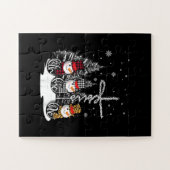 イエス・ラブ | Jesus Faith Hope Love雪だるま ジグソーパズル (横)