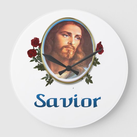 イエス ラージ壁時計 (正面)