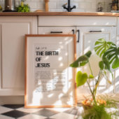 イエス・ルカの誕生2:7-18 ポスター