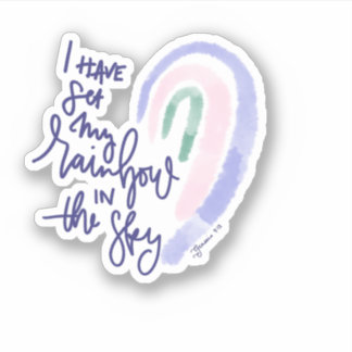 イエス・レインボー・ステッカー創生 シール