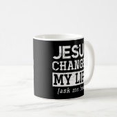 イエス・ロード・クリスチャン・ギフト神救世主イエス・プルロブ コーヒーマグカップ (正面右)
