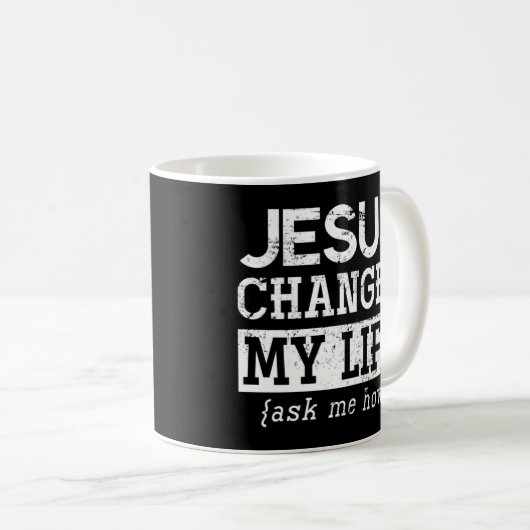 イエス・ロード・クリスチャン・ギフト神救世主イエス・プルロブ コーヒーマグカップ (正面右)