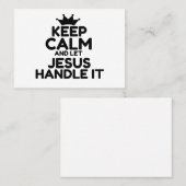 イエス 名刺 (正面/裏面)