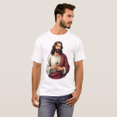 イエス 大工 マルク ビンテージ 彫刻Tシャツ 2 Tシャツ (正面フル)