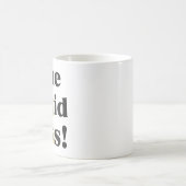 「イエス!」婚約リング ブライド・トゥ・ビー マグ (中央)