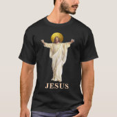 イエス 宗教 キリスト教 Tシャツ (正面)