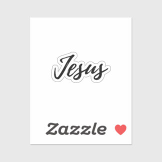 イエス – 小さなステッカー シール