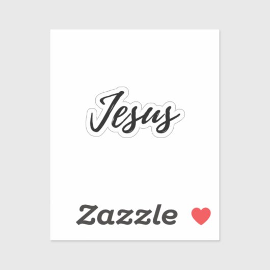 イエス – 小さなステッカー シール (シート)