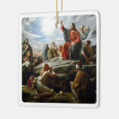 イエス、山の説教、 セラミックオーナメント (左)