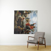 イエス、山の説教、 タペストリー (インサイチュ(横))