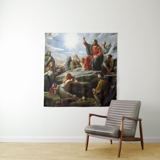 イエス、山の説教、 タペストリー (インサイチュ)