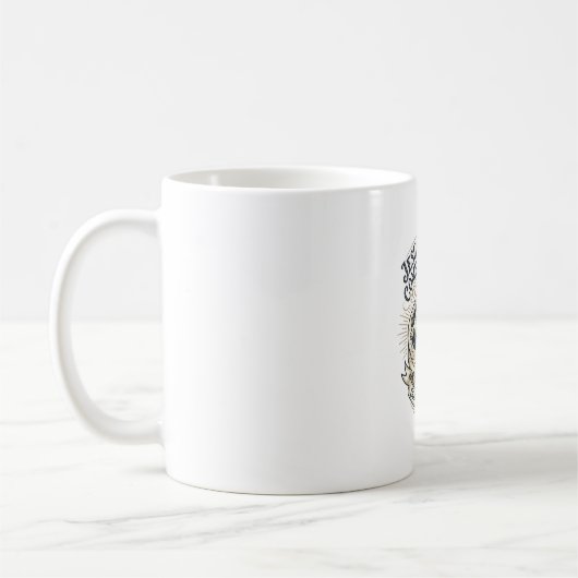 イエス 布団 快適 シンボル イエス 布団 快適 コーヒーマグカップ (左)