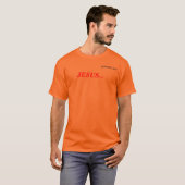 イエス…彼はG R R REAT! gotGod316.com オーガニック Tシャツ (正面フル)