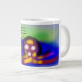 イエス 愛 仕事 ジャンボコーヒーマグカップ (正面右)