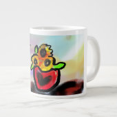 イエス 愛 周り ジャンボコーヒーマグカップ (正面右)