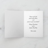 イエス　最も偉大な物語のクリスマス　グリーティングカード カード (内部)