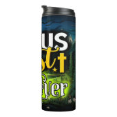 イエス：最高の贈り物は今まで白熱［赤熱］光を放つ タンブラー (回転右)