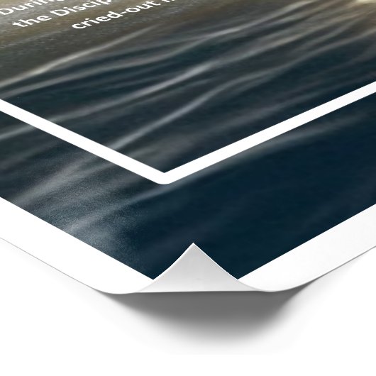 イエス – 歩くオン水2 ポスター (コーナー)