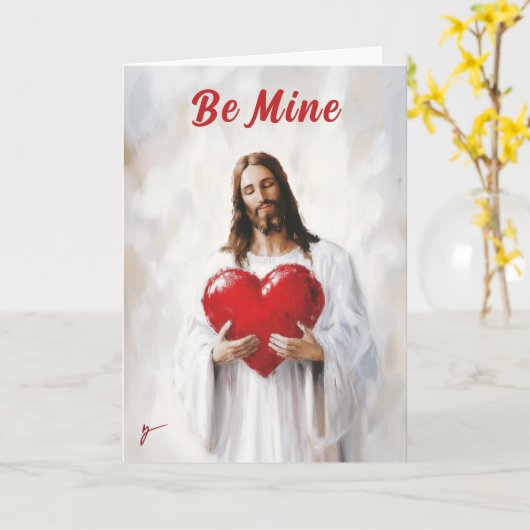 イエス：私のものになれ カード (黄色い花)