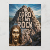 イエス、私の古い岩の主は私の岩である ポストカード (正面)