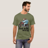 イエス、私のTシャツと一緒に乗る Tシャツ (正面フル)