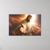 イエス、私はあなたの手を握りたい 画像2 キャンバスプリント (正面)