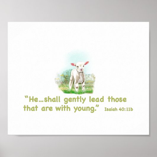 イエス、私を羊飼い ポスター (正面)