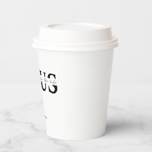 イエス 紙コップ (左)
