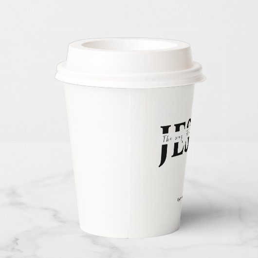 イエス 紙コップ (右)