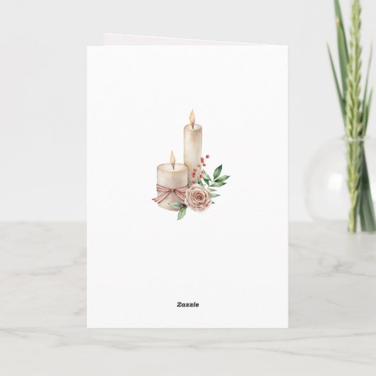 イエス、素晴らしギフト無し、愛素晴らし無し、クリスマス シーズンカード (裏面)